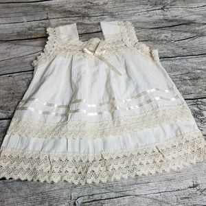 Mexican dress kids girls artesania embroidered missing size.Z16